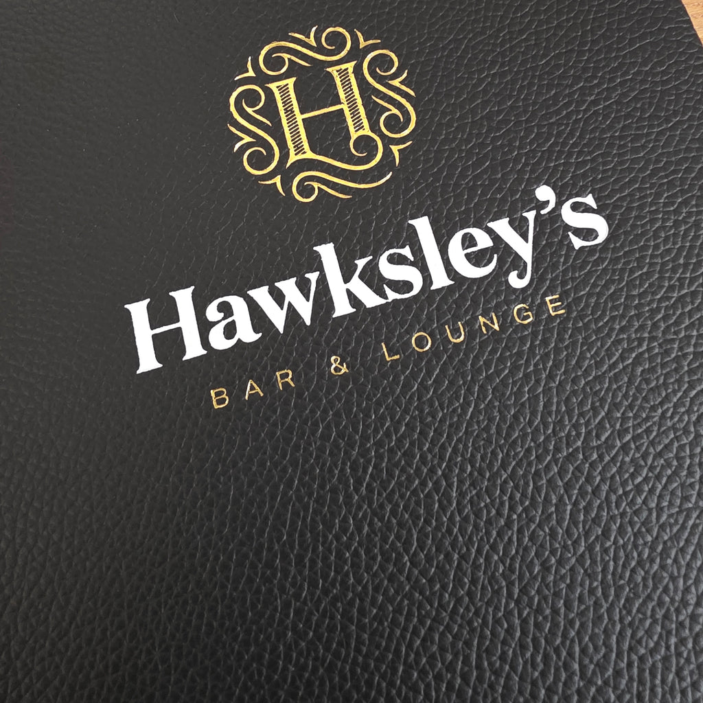 Full Leather Menu Covers