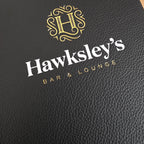 Full Leather Menu Covers