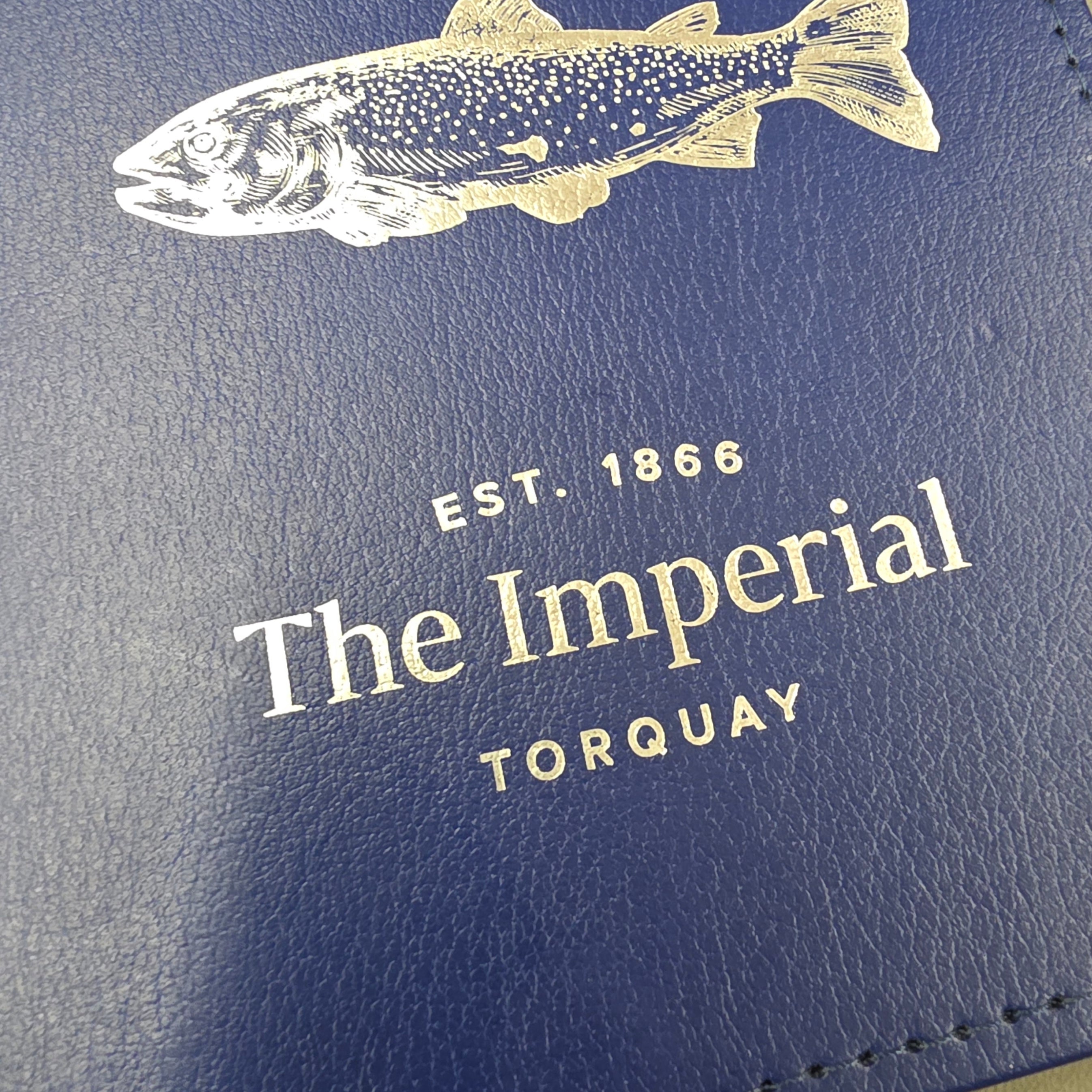 Bonded Leather Menu Cover