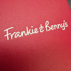 London Textile Menu Cover