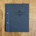 Paris Grained Menu Cover
