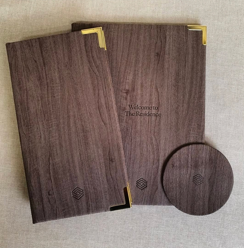Washington Wood Effect Menu Cover